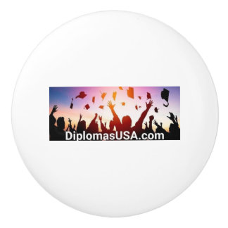 college diplomas or high school diploma New Ceramic Knob