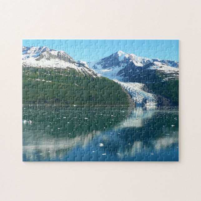 College Fjord I Beautiful Alaska Photography Jigsaw Puzzle (Horizontal)