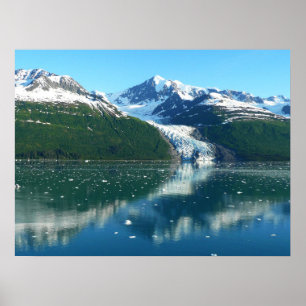 College Fjord I Beautiful Alaska Photography Poster
