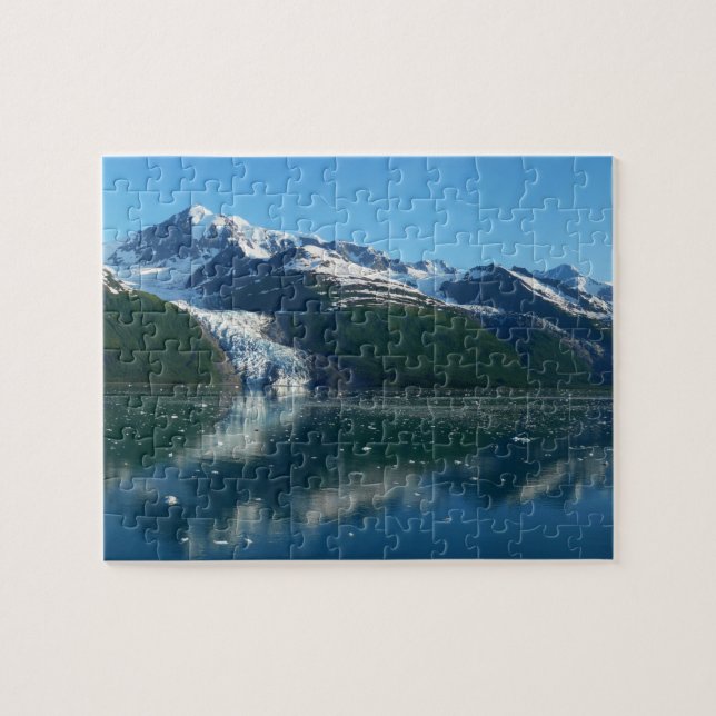 College Fjord II Beautiful Alaska Photography Jigsaw Puzzle (Horizontal)