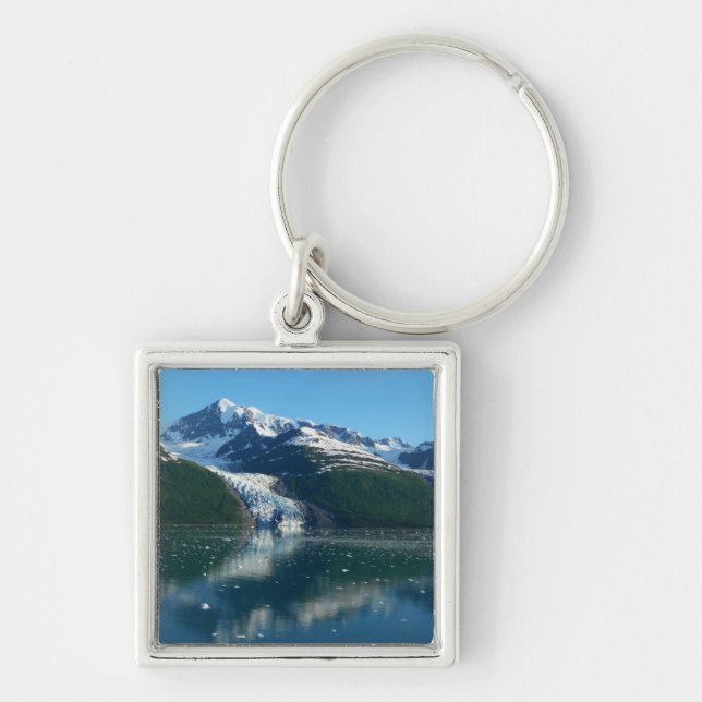 College Fjord II Beautiful Alaska Photography Key Ring (Front)