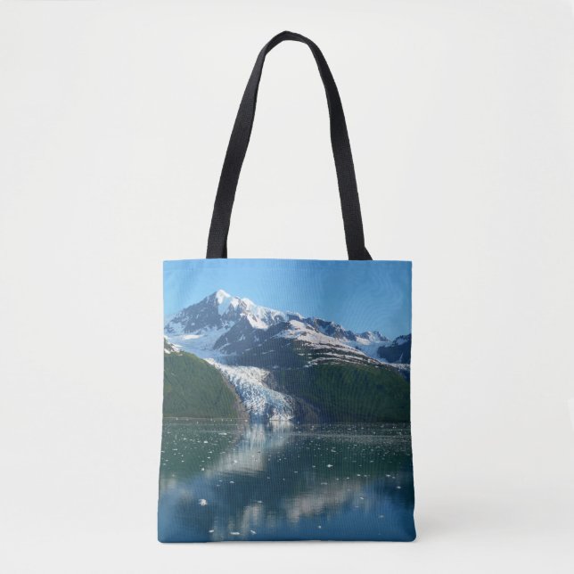 College Fjord II Beautiful Alaska Photography Tote Bag (Front)
