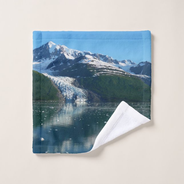 College Fjord II Beautiful Alaska Photography Wash Cloth (Wash Cloth)