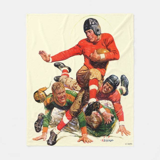 College Football Fleece Blanket (Front)