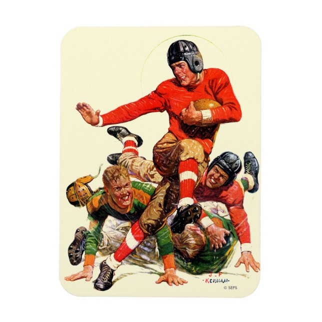 College Football Magnet (Vertical)