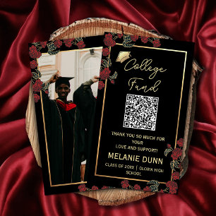 College fund graduation enclosure card