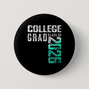 College Grad Cl Of 2026 Graduation 6 Cm Round Badge