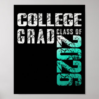 College Grad Cl Of 2026 Graduation Poster