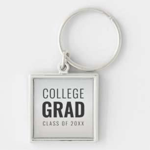 College Grad Class of 20XX Graduation Key Ring