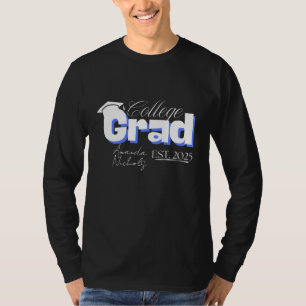 College Grad Est. 2025 Graduation College Senior T-Shirt