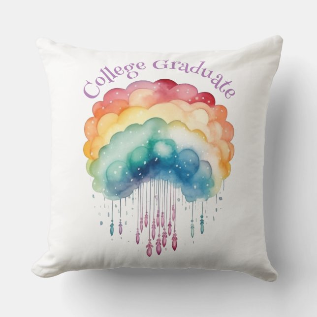 College Graduate Gift Pillow (Front)