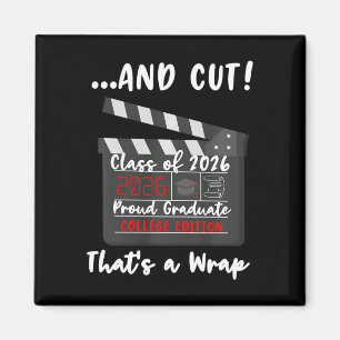 College Graduation Cl Of 2026 Ceremony Funny Gradu Magnet
