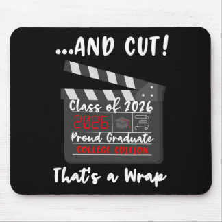 College Graduation Cl Of 2026 Ceremony Funny Gradu Mouse Mat