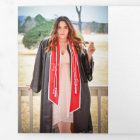 College Graduation Trifold Invitation Announcement