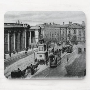 College Green, Dublin, c.1900 Mouse Mat