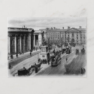 College Green, Dublin, c.1900 Postcard