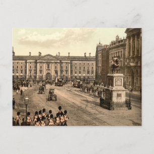 College Green, Dublin Postcard