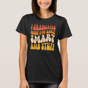 College High School Graduation Senior 2023 Groovy T-Shirt