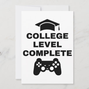 College Level Complete Invitation