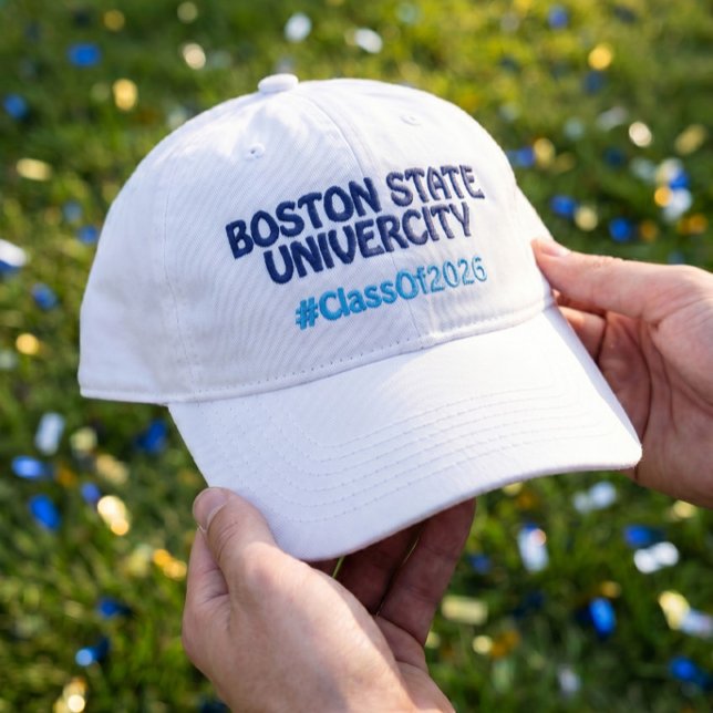 College Name Graduate 2026 Hashtag Embroidered Hat (Creator Uploaded)