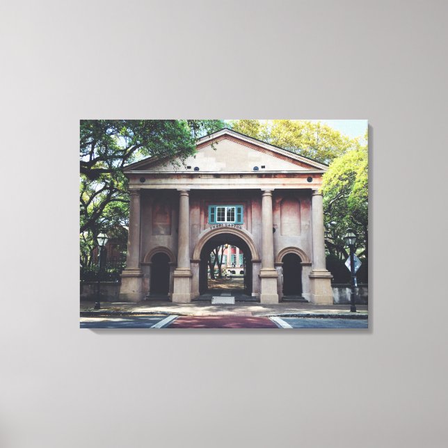 College of Charleston Canvas Print (Front)