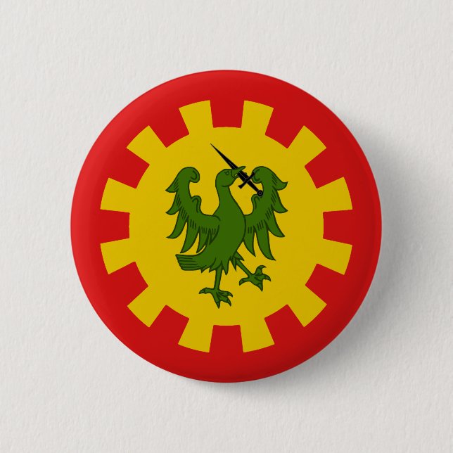 College of Saint Christina Populace Badge Button (Front)