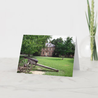 College Of William And Mary Blank Greeting Card