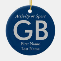 College or High School Varsity Letter Keepsake