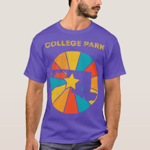 College Park Maryland Vintage Distressed Souvenir T-Shirt
