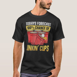 College Party Beer Pong For A Beer Pong Player T-Shirt