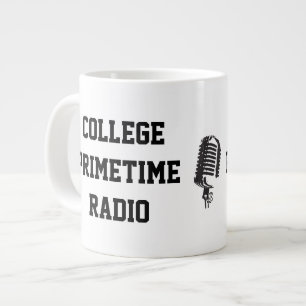 College Primetime Radio Jumbo Mug