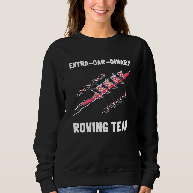 College Rowing And Paddleboard - Rowing Team Sweatshirt (Front)