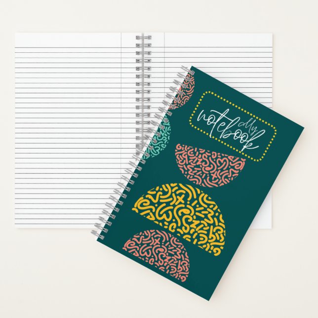 College ruled Hard Cover notebook  (Inside)