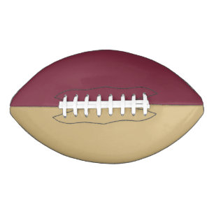 College Sports Team Colours Garnet/Gold Football American Football