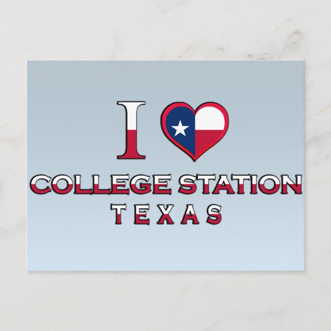 College Station, Texas Postcard (Front)