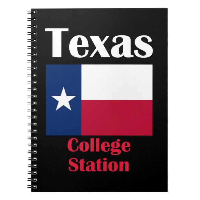 College Station TX Notebook (Front)