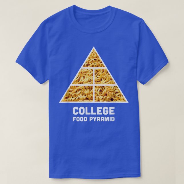 College Student - Funny Ramen Lover, Japanese Food T-Shirt (Design Front)