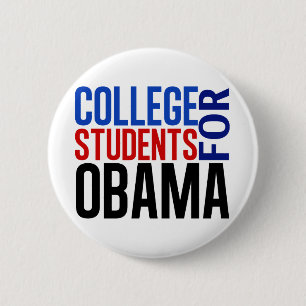 College Students for Obama 6 Cm Round Badge