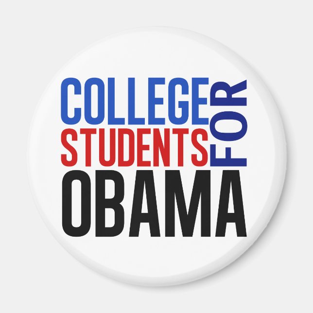 College Students for Obama Magnet (Front)