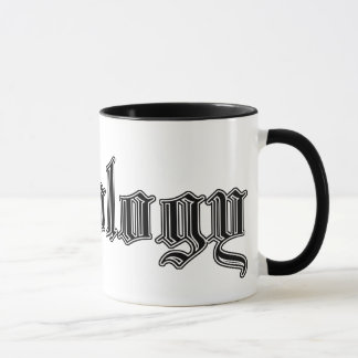 college study mug "theology"