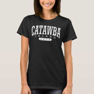 College Style Catawba Island Ohio Souvenir T-Shirt