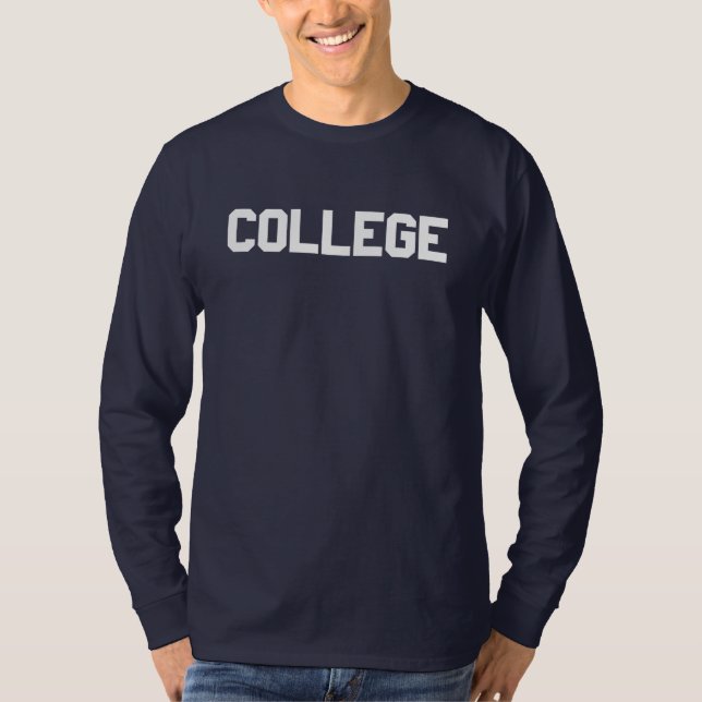 College T-Shirt (Front)
