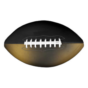 College Team Colours Black/Gold Football American Football