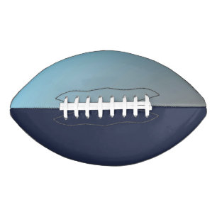 College Team Colours Blue/Light Blue/Grey Football American Football