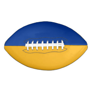 College Team Colours Blue/Yellow Gold Football American Football