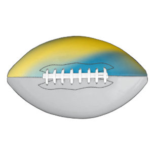 College Team Colours Blue/Yellow/Grey Football American Football