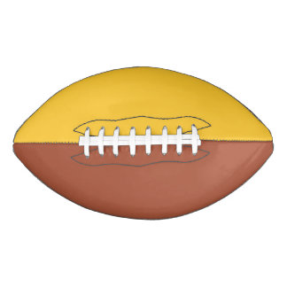 College Team Colours Brown/Yellow Football American Football