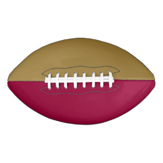 College Team Colours Maroon/Gold Mix Football American Football