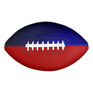 College Team Colours Red/Blue Football American Football