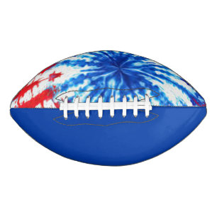 College Team Colours Red/White/Blue Football American Football
